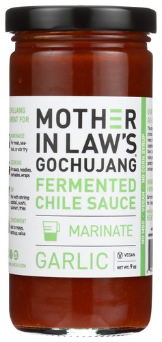 Aglio salsa fermentata