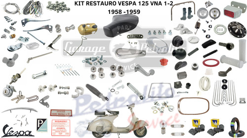 Kit restauro completo - completo, vespa