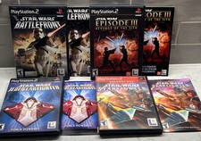 Star Wars PS2 Game Lot Of 4