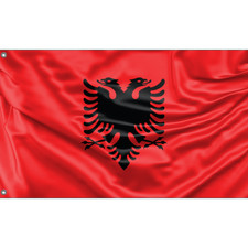 Bandiera Albania design unico