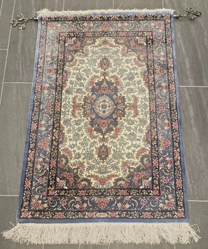 Autentico tappeto qoum seta - , da