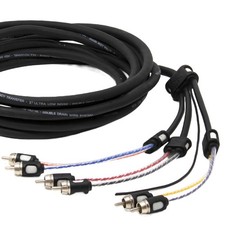 Audison BT6 250.2 Connessione Migliore Serie 2.5m/8.2ft. Cavo RCA a 6 canali