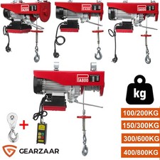 Verricello elettrico paranco