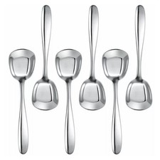 6 pz cucchiaio zuppa quadrato