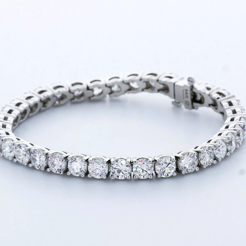 Bracciale tennis oro - tennis, bianco