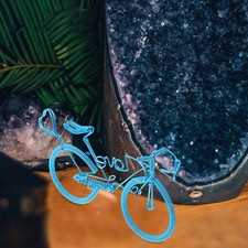  2 pezzi collezione di biciclette retrò decorazione di biciclette in miniatura