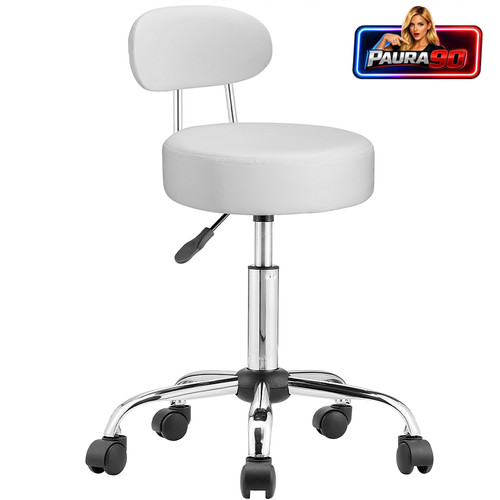 Sgabello con ruote - , schinale
