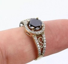 2Ct Round Cut Lab Created
