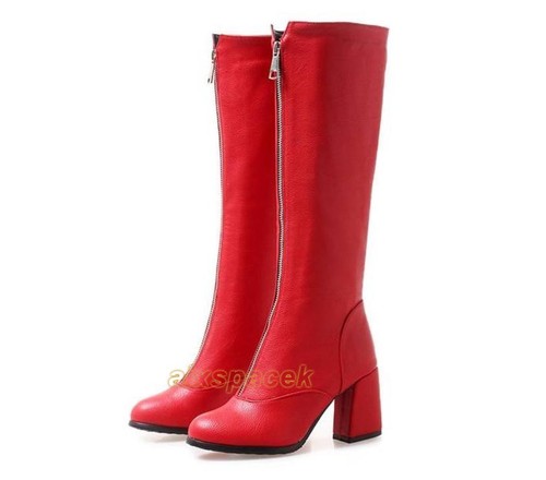 Stivali donna ecopelle - , zip