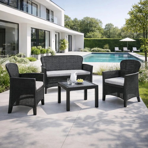 Set salotto giardino 4 - set, da