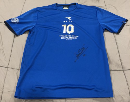 Maglia francesco totti firmata - francesco,
