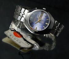 ORIENT NEW OLD STOCK "CHRONO ACE" VINTAGE DAY DATE UNWORN STEEL MEN'S WATCH RARE