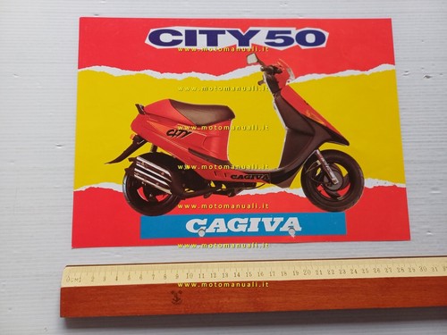 Cagiva city depliant - cagiva, 50