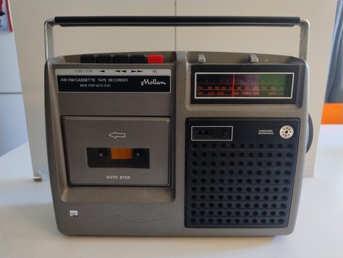 Mollan radio registratore anni - registratore,