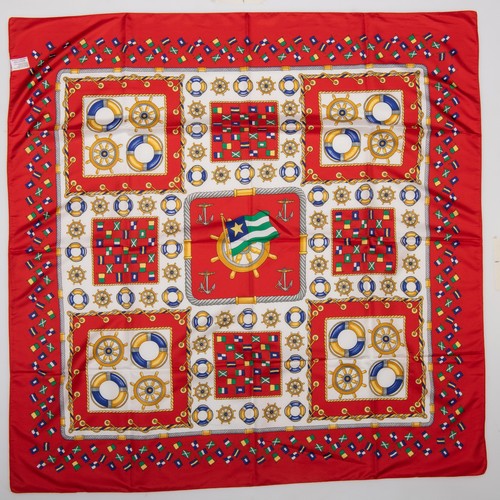 Foulard carré vintage - foulard,