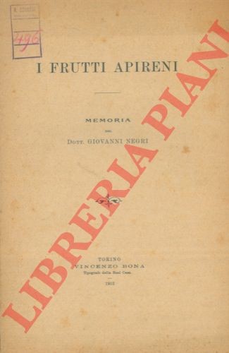 Botanica negri i frutti - -,