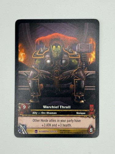 World warcraft tcg azeroth - of,