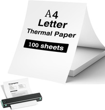 100 Fogli Carta Termica A4