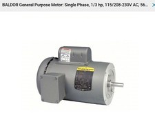 Baldor KL3405 Motore