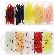 250 Esche Da Pesca in Plastica