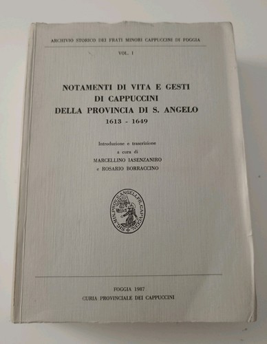 Raro arch storico frati - arch.,