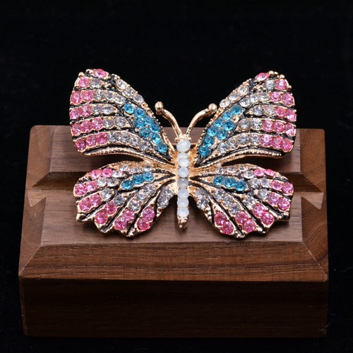 Spilla farfalla splendida - a,