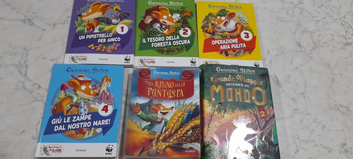Geronimo stilton lotto libri - lotto, 6