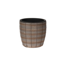 Portavaso Polyrattan Vaso