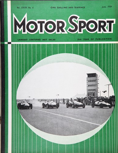 Motor sport magazine june 1959 - motor,