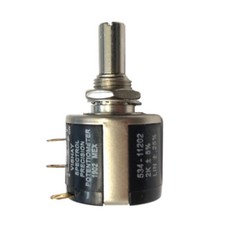 Potenziometro assiale; multigiri 10 Giri; 2W; ±5%; 6,35mm; | 6 varianti a scelta