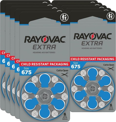 Piles auditives rayovac 675 - 60,