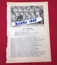 NOVARA PADOVA pagina da