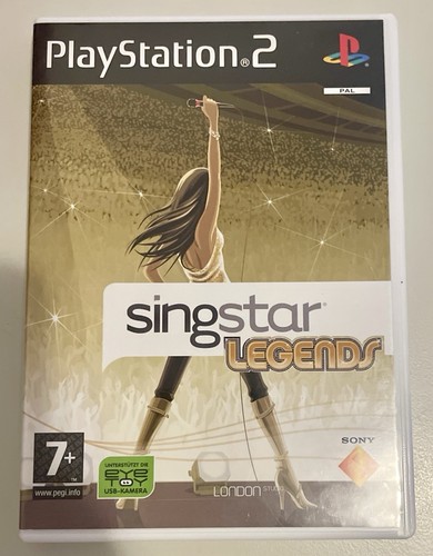 Singstar legends ps2 cib pal - ps2,