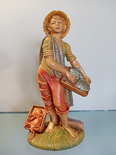 Statuina pastore pescivendilo - statuina,