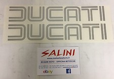 Adesivo coppia scritta ducati - scritta,
