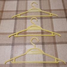 Lotto set  stock grucce In plastica gialla 3 pezzi 