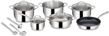 Lagostina batteria di pentole 13 pezzi Evelia acciaio inox induzione - Rotex