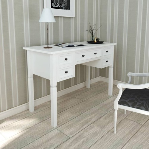 Scrittoio bianco con - , 5