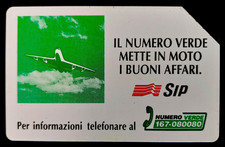 SCHEDA TELEFONICA SIP IL NUMERO VERDE METTE IN MOTO BUONI AFFARI @ LIRE 5.000 @