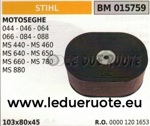 00001201653 filtro aria - filtro,