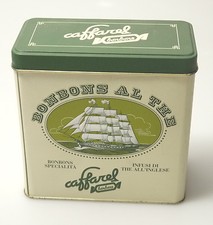 (PRL) SCATOLA BONBONS CARAMELLE CAFFAREL COLLEZIONE ITALY CANDIES BOX COLLECTION