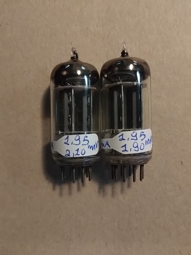 Pair telefunken ecc82 12au7 - ,
