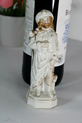 Antica statua cane san - , roch
