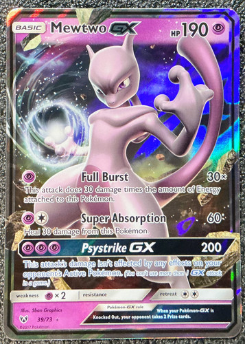 Mewtwo holo shining - holo,