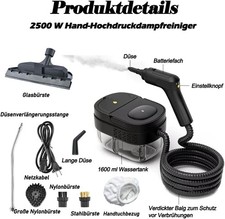 Pulitore a Vapore Portatile