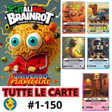 SKIFIDOL Italian Brainrot TUTTE LE CARTE 150 UNIVERSO PSICHEDELICO - MANCOLISTA