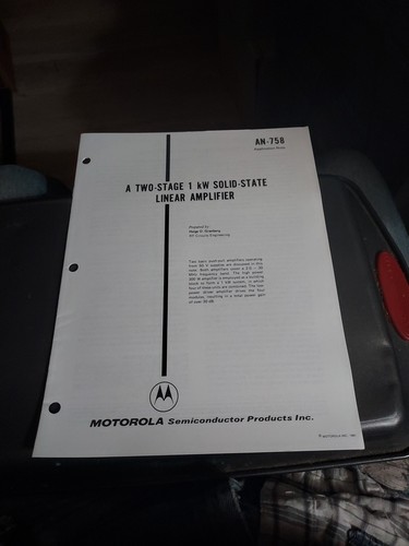 Motorola 758 a - motorola, an-758