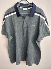 POLO LACOSTE 3XL (TAGLIA 8) NAVY MARL HEAVY OTTIME CONDIZIONI USATA