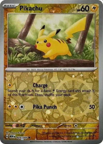Pikachu 025 165 pokemon - -,