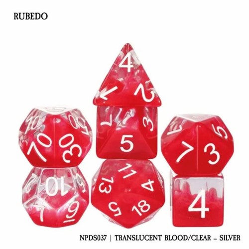 Set dadi rubedo - 7,